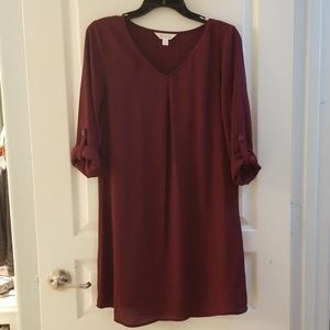 Perfect burgandy dress